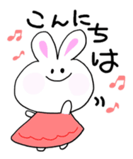 Rabbit lala-chan sticker #7242292