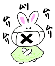 Rabbit lala-chan sticker #7242302