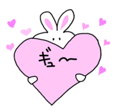 Rabbit lala-chan sticker #7242307