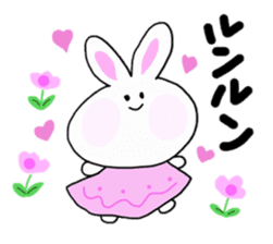 Rabbit lala-chan sticker #7242318