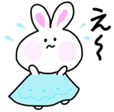 Rabbit lala-chan sticker #7242321