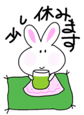 Rabbit lala-chan sticker #7242327
