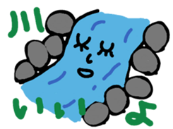 Dumpling head girl and friends sticker #7242436