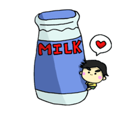 Milk and Puni sticker #7242874