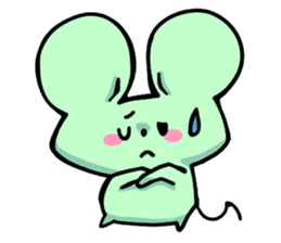 mouse mouse mouse sticker #7242915