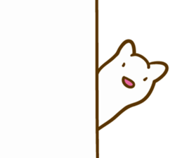 Long cats "Say hello anywhere" sticker #7243534