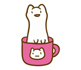 Long cats "Say hello anywhere" sticker #7243550