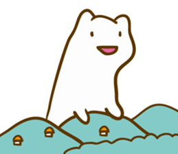 Long cats "Say hello anywhere" sticker #7243567