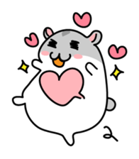 Chubby Djungarian Hamster 'Taro' Vol.2 sticker #7243929