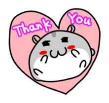 Chubby Djungarian Hamster 'Taro' Vol.2 sticker #7243930