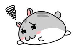 Chubby Djungarian Hamster 'Taro' Vol.2 sticker #7243934