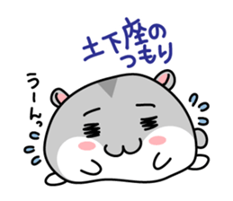 Chubby Djungarian Hamster 'Taro' Vol.2 sticker #7243935