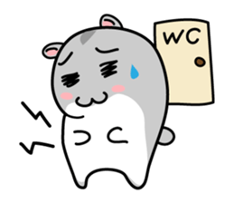 Chubby Djungarian Hamster 'Taro' Vol.2 sticker #7243949