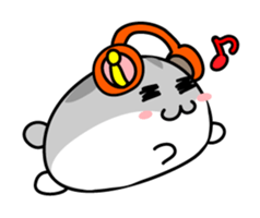 Chubby Djungarian Hamster 'Taro' Vol.2 sticker #7243963