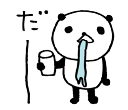 Every day of a panda43 sticker #7244457