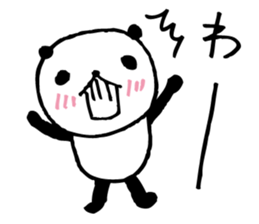 Every day of a panda43 sticker #7244465