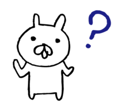 For now, carrot rabbit sticker #7244933