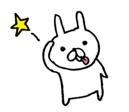 For now, carrot rabbit sticker #7244934