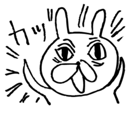 For now, carrot rabbit sticker #7244961