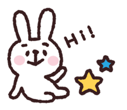 Rabbitnote simple sticker #7245328