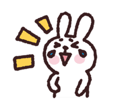 Rabbitnote simple sticker #7245332