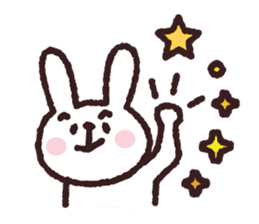 Rabbitnote simple sticker #7245354