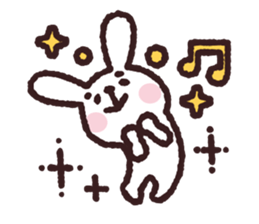Rabbitnote simple sticker #7245359