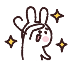 Rabbitnote simple sticker #7245364