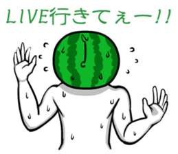 Everyone loves watermelon man!2.2 sticker #7245539