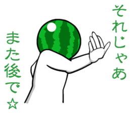 Everyone loves watermelon man!2.2 sticker #7245541