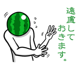Everyone loves watermelon man!2.2 sticker #7245554