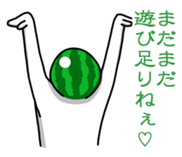 Everyone loves watermelon man!2.2 sticker #7245565