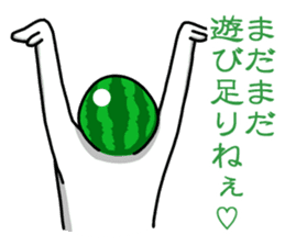 Everyone loves watermelon man!2.2 sticker #7245565