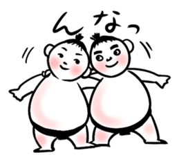 Sumo brothers sticker #7245976