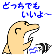 Friend of the SEA  Dolphin and Whale 2 sticker #7246009