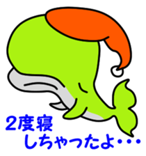 Friend of the SEA  Dolphin and Whale 2 sticker #7246037