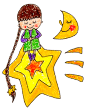 Warm sticker drawn with Colored Pencils sticker #7246134