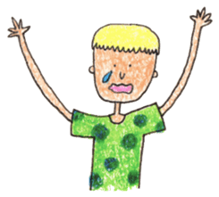 Warm sticker drawn with Colored Pencils sticker #7246136