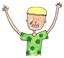 Warm sticker drawn with Colored Pencils sticker #7246136