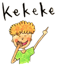 Warm sticker drawn with Colored Pencils sticker #7246137