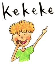 Warm sticker drawn with Colored Pencils sticker #7246137