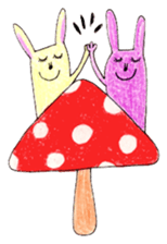 Warm sticker drawn with Colored Pencils sticker #7246141