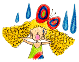 Warm sticker drawn with Colored Pencils sticker #7246154