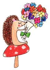 Warm sticker drawn with Colored Pencils sticker #7246157