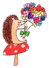 Warm sticker drawn with Colored Pencils sticker #7246157