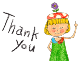 Warm sticker drawn with Colored Pencils sticker #7246163