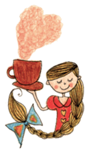 Warm sticker drawn with Colored Pencils sticker #7246164