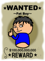 Fat Boy Sticker 5 sticker #7246548