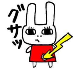 bunny for girls sticker #7247772