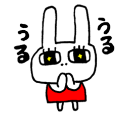 bunny for girls sticker #7247780